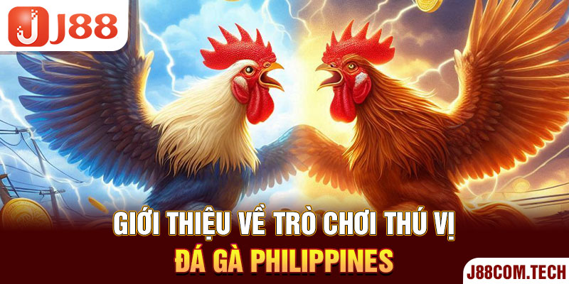 Giới thiệu về trò chơi thú vị đá gà Philippines